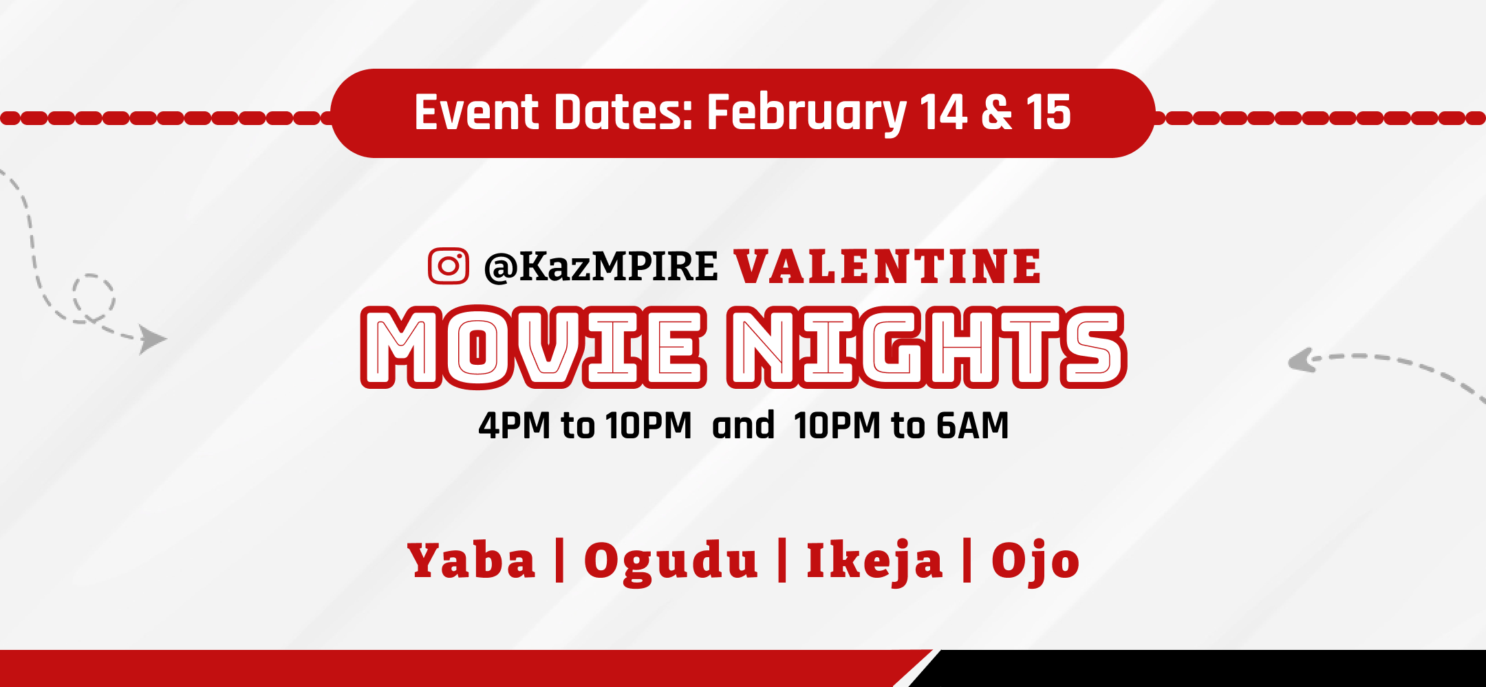 KazMPIRE Valentine Movie Nights